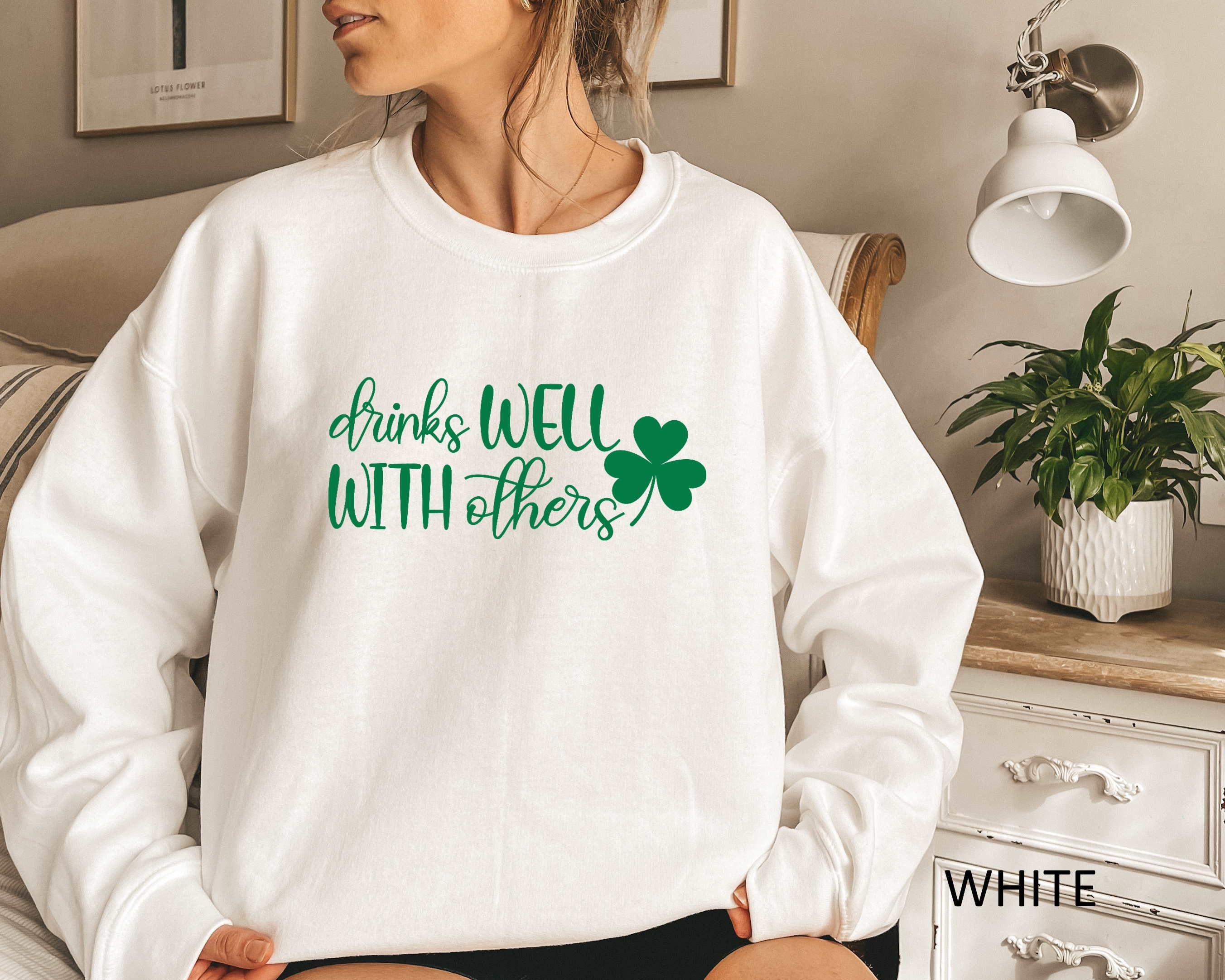 St Patricks Day Shirt Drinks Well With Others St Patricks Day Shirt Drinks Well With Others