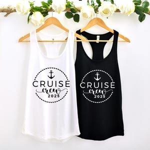 Cruise Crew 2025 Shirt, Cruise Shirt, Cruise Tank Shirt, Cruise Tank Shirt 2025, Cruise Crew Tank Tops, Cruise Girls Trip Tank Shirt