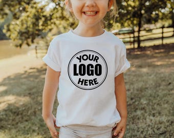 Custom Logo Toddler Shirts, Personalized Kids Shirt,Custom Design T-Shirt,Custom Text Kids Tshirt, Toddler Name Shirt, Youth Custom Shirt