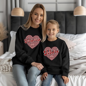 Mother Daughter Sweatshirt, Matching Mama and Mini Shirt,Mama Shirt,Matching Mommy & Me Sweaters,Mama Mini Hoodie,Matching Mothers Day Shirt