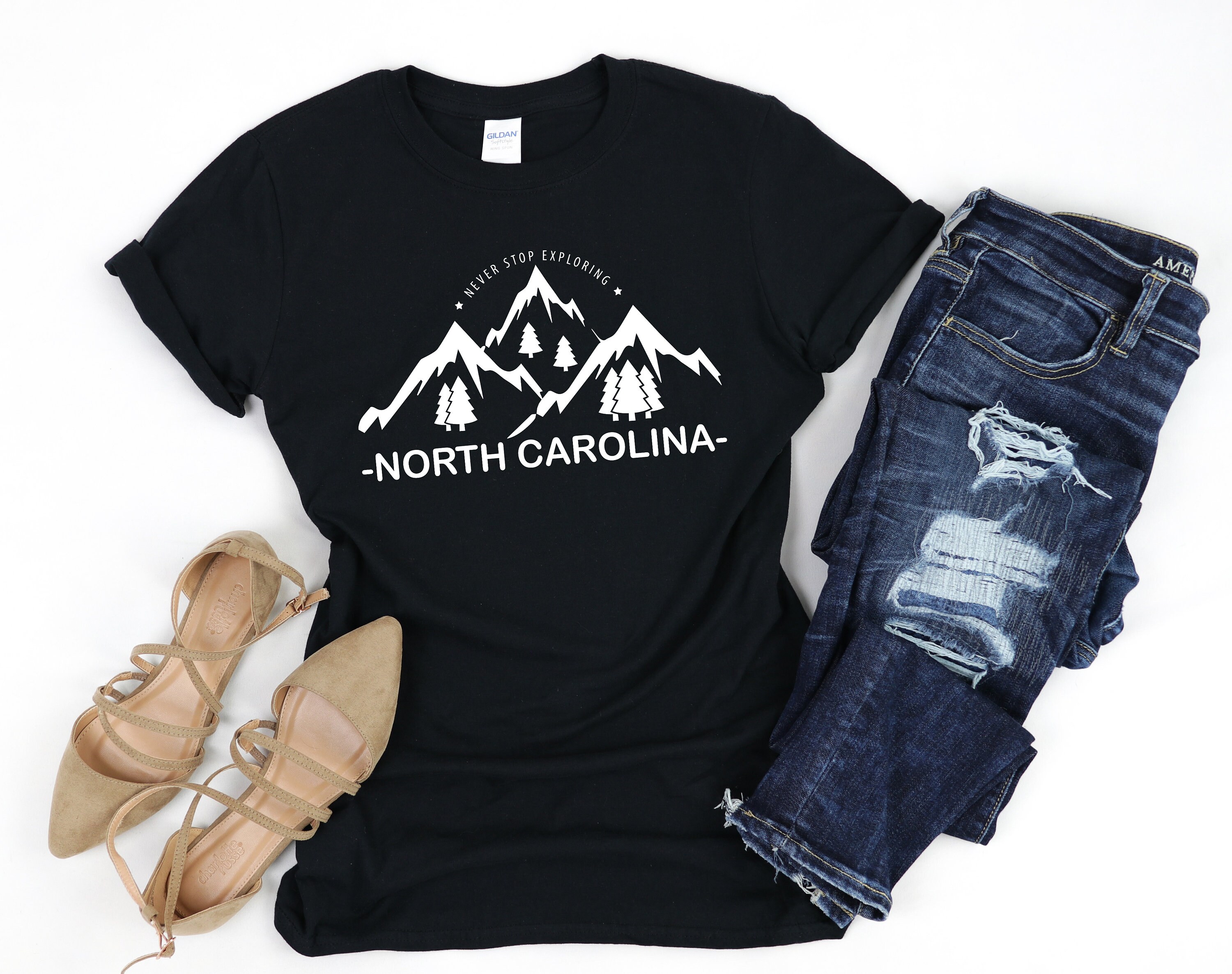 Discover North Carolina Shirt, North Carolina Pride, North Carolina Home t-Shirt