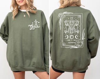 Gemini Gift Shirt, Gemini Hoodie, Gemini Sign Sweatshirt, Gemini Zodiac, Birthday Gift Shirt, Bday Gift, Zodiac Sign Hoodie, Astrology Shirt