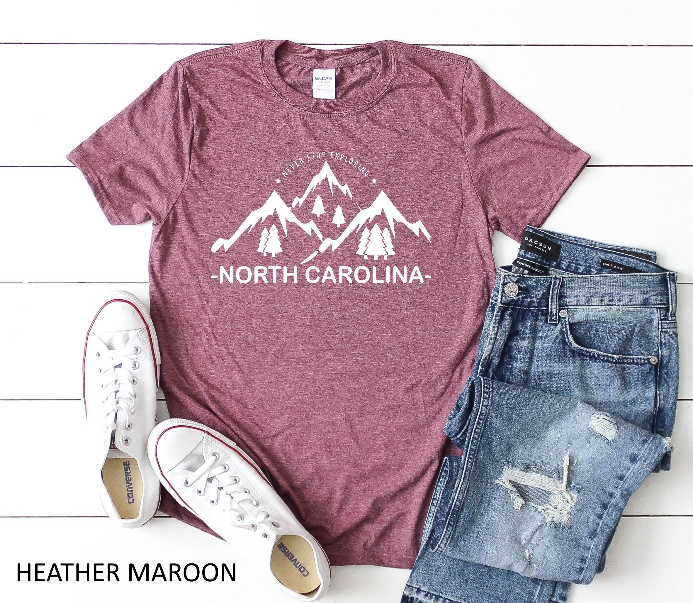 Discover North Carolina Shirt, North Carolina Pride, North Carolina Home t-Shirt