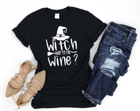 Winey Witch Funny Halloween Costume T-Shirt Winey Witch Funny Halloween Costume T-Shirt