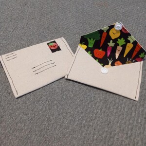 Enveloppe pour carte-cadeau - Nouveauté - Mini portefeuille rustique