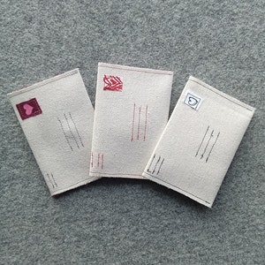 Enveloppe pour carte-cadeau - Amour - Mini portefeuille rustique