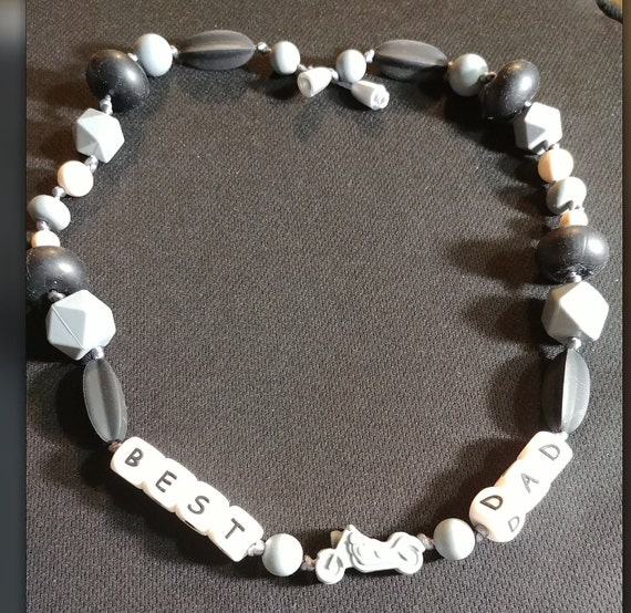 teething necklace for dad