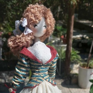 Princess doll for collection Personalized Handmade Gift for Little Girl Christmas Gift Victorian inspired Soft