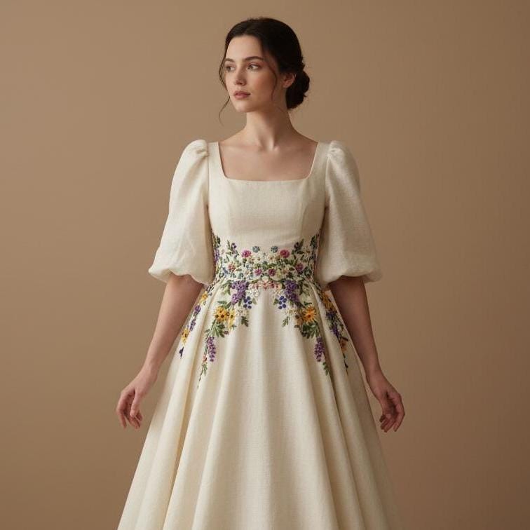cream white dresses formal Chiara Maxi Dress main image 0