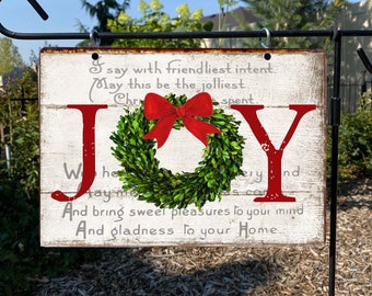 Outdoor Christmas decor, Christmas decor porch, Outdoor Christmas signs, Christmas signs, Christmas signs for front porch, Outdoor Christmas