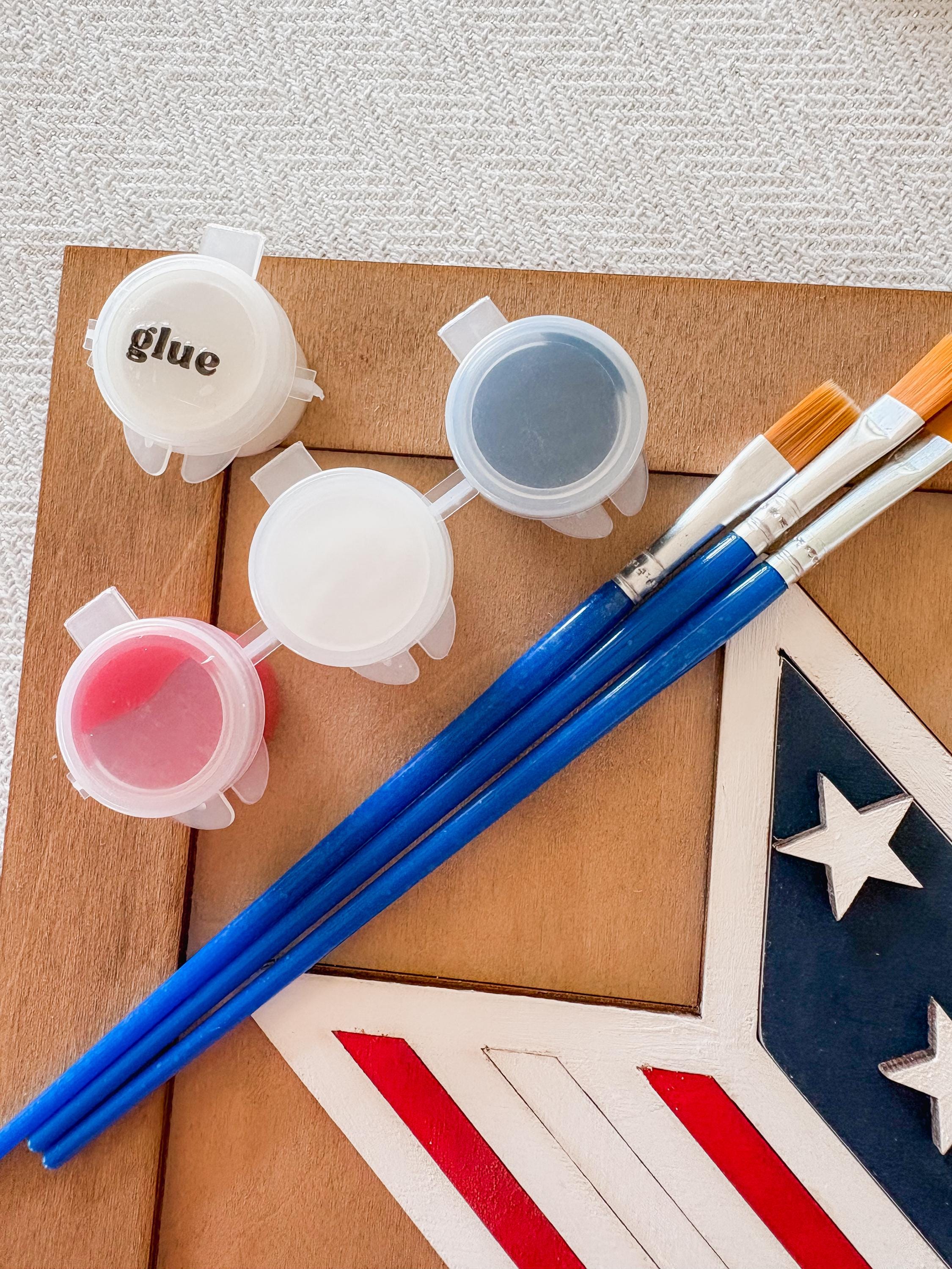 Framed 4th of July Paint Kit,diy 4th of July Decorations,patriotic ...