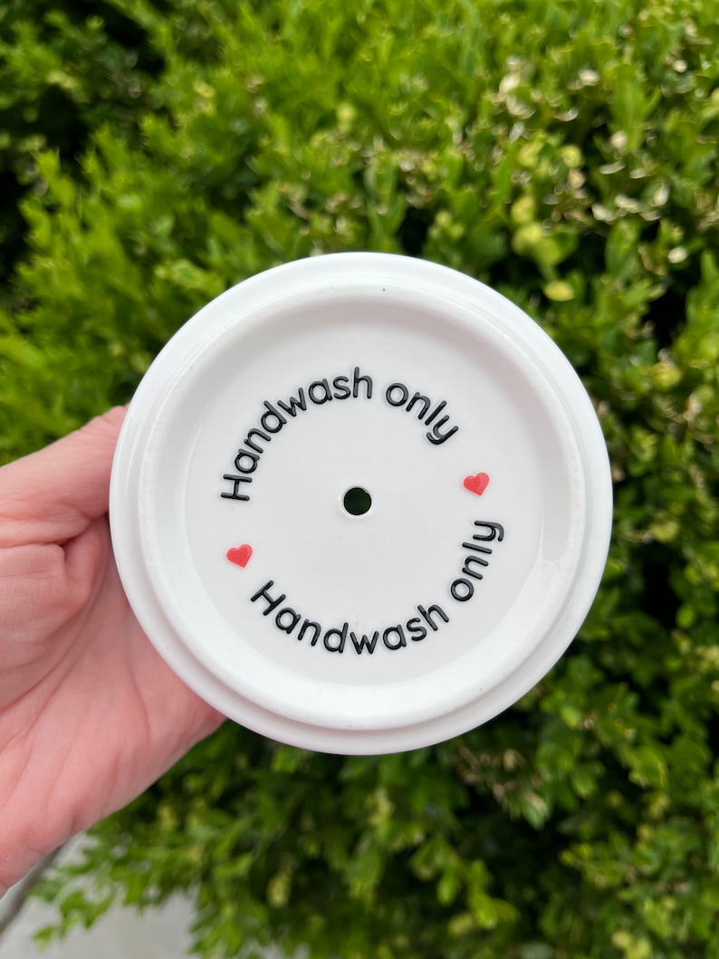 10, 20 or 50 pcs hand wash only UV DTF stickers for handmade glasses by the sheet, no heat needed, ready to ship, cup care stickers image 3