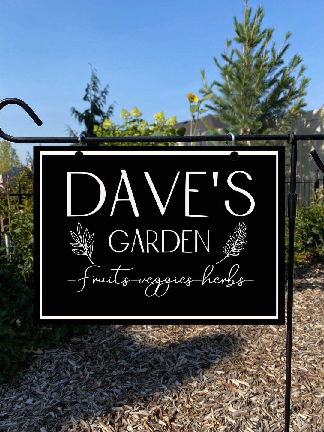 Personalized Garden Sign,garden Sign Metal,personalized Gift for Dad ...
