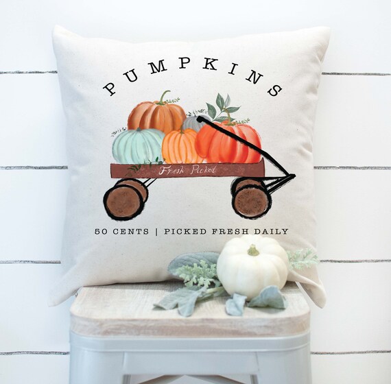 pumpkin pillow covers