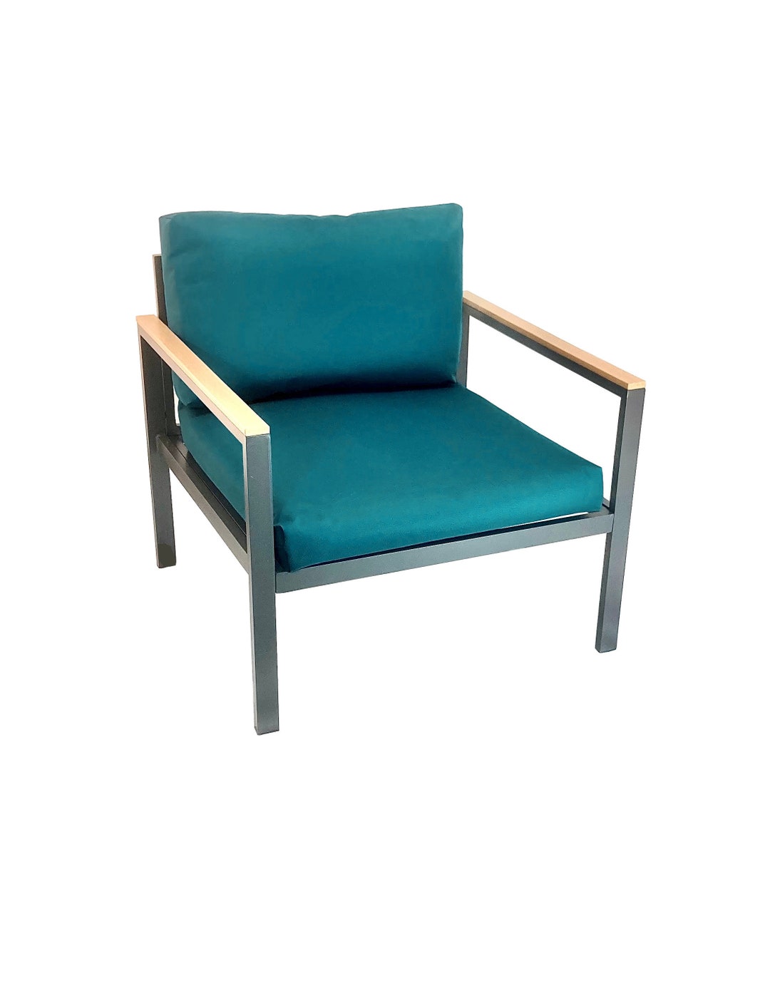 Custom Outdoor Cushion Slipcover Waterproof Canvas Pacific Etsy