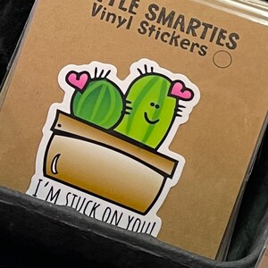 stuck on you Sticker / I'm stuck on you - Pflanzen Kaktus Sukkulenten