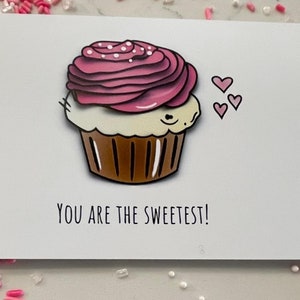 vous êtes la carte la plus sucrée // carte cupcake // carte mère // carte cadeau enseignant // cadeau enseignant de fin d’année