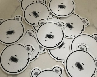 Cute Polar Bear Vinyl Sticker