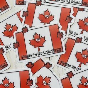 Cute Beaver Vinyl Sticker // canada sticker // oh Canada decal // canada day // travel canada