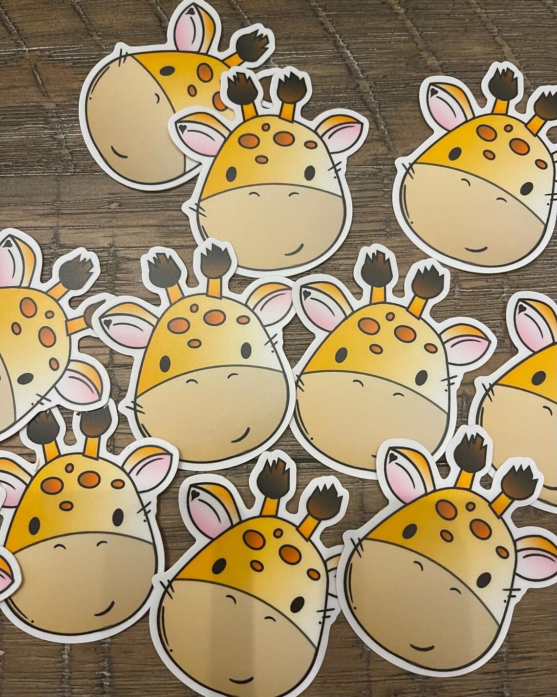 Cute Giraffe Vinyl Sticker // Canada Sticker // Animal Decal ...