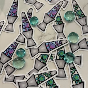 LAVA lamp sticker  - set of 2 // retro sticker //retro lava lamp //80s stickers //70s stickers / laptop stickers