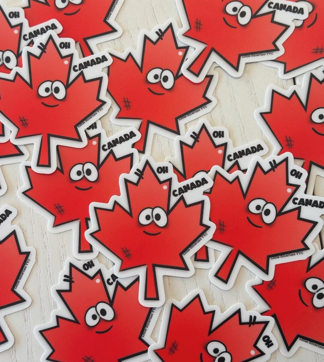 Cute Canada Vinyl Sticker // Canada Sticker // Oh Canada Decal ...