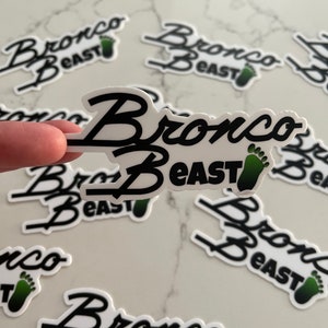 Adhesivo de vinilo Bronco Beast // Adhesivo de Ford Bronco // Adhesivo de Ford Bronco
