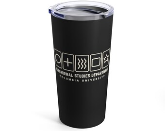 Ghostbusters retro movie University Paranormal 20oz Tumbler Insulated metal coffee mug drink beverage mug gift ready