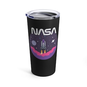 NASA 3 20oz beker geïsoleerde metalen koffiemok drank mok cadeau klaar