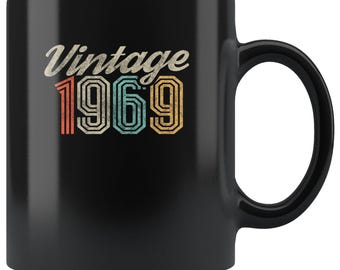 50th Birthday party 2019 Gift Vintage 1969 Retro born in 1969 Mug