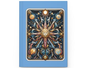 Mystical Tarot Moon Journal Hardcover