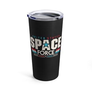 SpaceForce2 20oz beker geïsoleerde metalen koffiemok drank mok cadeau klaar