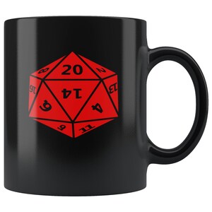 D20 Dungeon master game master DM GM RPG tabletop games dnd d20 Dungeons and Dragons board games Mug