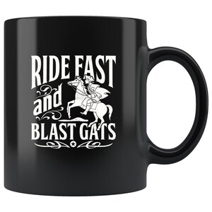 CCW 2A Patriotic Ride Fast And Blast Gats Mug