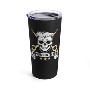 Barber DapperGentleman 20oz beker geïsoleerde metalen koffiemok drinken drank mok cadeau klaar