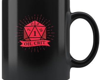 Oh, Crit Dice Mug