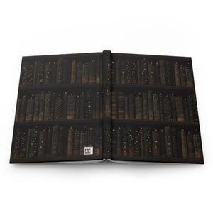 Diario gotico, quaderno con copertina rigida opaca per scrivere, design antico, diario Cottage Core, blocco note Gothcore, regalo di cancelleria unico immagine 5