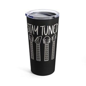 Stay Tuned 20oz beker geïsoleerde metalen koffiemok drank mok cadeau klaar