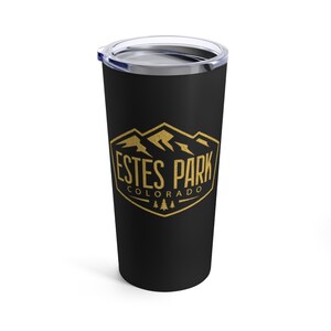 ColoradoEstesPark 20oz beker geïsoleerde metalen koffiemok drank mok cadeau klaar
