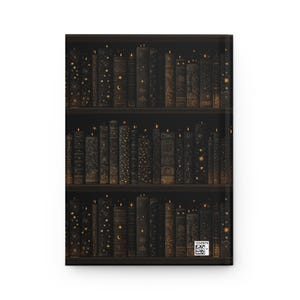 Diario gotico, quaderno con copertina rigida opaca per scrivere, design antico, diario Cottage Core, blocco note Gothcore, regalo di cancelleria unico immagine 2