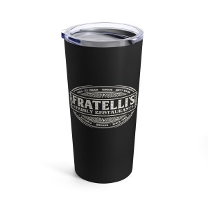 Fratelli Family Restau 20oz Tumbler Insulated metal coffee mug drink beverage mug gift ready