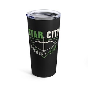 Archery Club 20oz beker geïsoleerde metalen koffiemok drank mok cadeau klaar