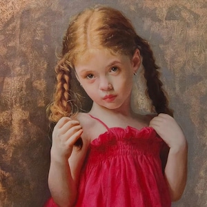 Portrait peint à la main personnalisé,Peinture à l'huile à partir d'une photo,Oeuvre d'art personnalisée pour les proches,Cadeau personnalisé,Peinture personnalisée,Peinture de mariage,Frais de conception