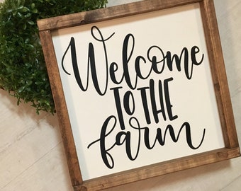 welcome to the farm