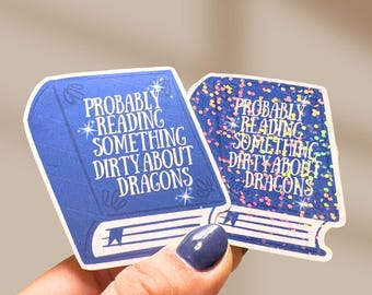 Sticker drakenboek