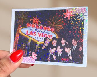 BTS Arirang Tour Stickers (Freebies) - Las Vegas Scrapbook Sticker