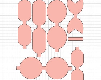bow template cricut svg hair templates bows diy leather faux minnie pattern items silhouette visit tie fabric
