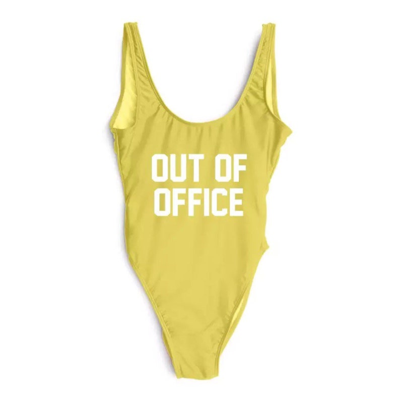out of office bathing suit