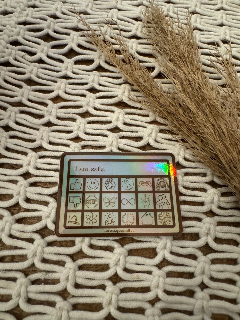 AAC DEVICE STICKER - Etsy