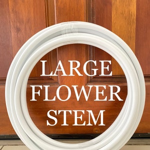 Giant Flower Stem for Free Standing Flowers, Giant Flower Stand, Stem for Giant Paper Flowers, Large Crepe Paper Flowers, Large Silk Flowers